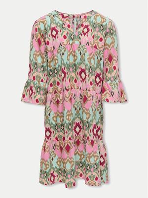 Kids ONLY Sukienka letnia Glow 15342122 Kolorowy Loose Fit