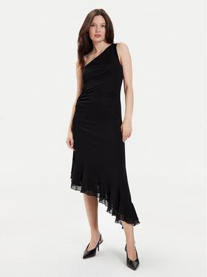 TWINSET Sukienka koktajlowa 241TT2093 Czarny Regular Fit