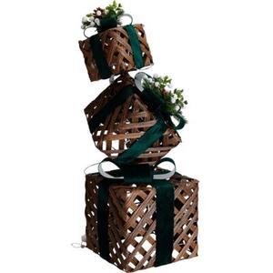 Pudła prezentowe kwadratowe 73 cm led grn