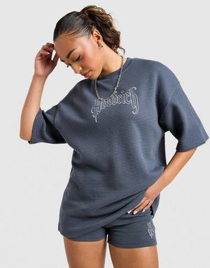 Hoodrich T-Shirt Oversize Stellar Waffle