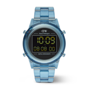 Daniel Wellington DW Watch Retro Digital Light Blue 42mm