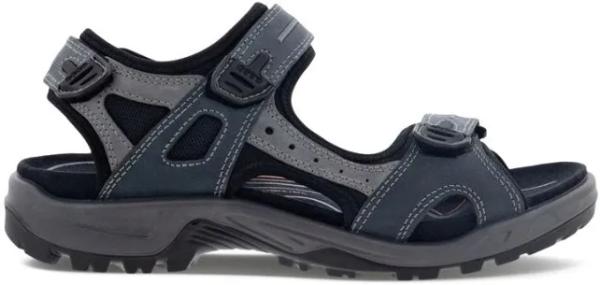 44 MĘSKIE BUTY SANDAŁY ECCO GRANATOWE SKÓRA 069564