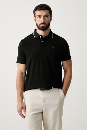 Guess polo męskie z bawełną