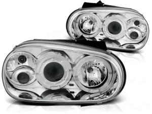 LAMPY VW GOLF 4 IV RINGI ANGEL EYES SONAR CHROM