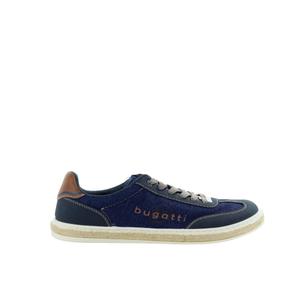 Męskie ciemnoniebieskie sneakersy Bugatti 321ASP015500-4100