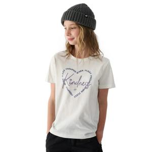 4F koszulka dziecięca t-shirt da dziewczynki 4FJWAW24TTSHF1547-11S biały r. 122 (122)