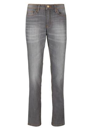Jeansy o kroju mom, mid waist, z wygodnym stretchem