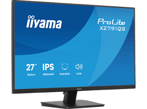Monitor IIYAMA ProLite X2791QS-B1 27 WQHD IPS 1ms FreeSync Czarny
