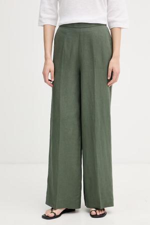 United Colors of Benetton spodnie damskie lniane