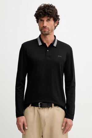 BOSS longsleeve bawełniany H-Pleins 200