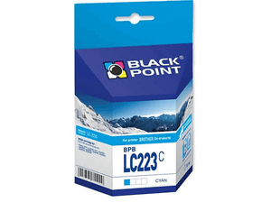 Tusz BLACK POINT BPBLC223C Zamiennik Brother LC223C