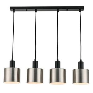 Lampa wisząca 4-płomienna Nulla czarny