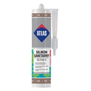 Silikon sanitarny SILTON S 123 jasnobrązowy 280 ml Atlas