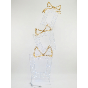 Figura ozdobna prezenty LED 168 cm
