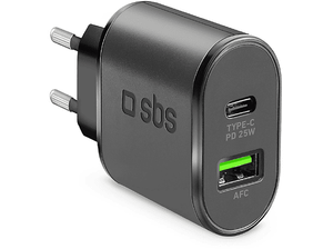 Ładowarka sieciowa SBS 25W 1xUSB-C/1xUSB