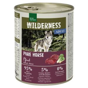 REAL NATURE WILDERNESS karma mokra pies, adult, Pure Horse, koń 6x800 g