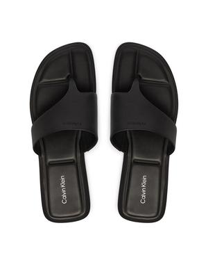 Calvin Klein Japonki Leather Toe Post Sandals HW0HW02866 Czarny