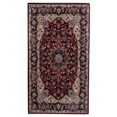 Dywan drukowany FUSA fake mink 80 x 140 cm bordowy