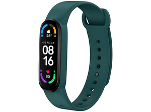 Opaska YUNMI do Xiaomi Mi Band 6/Mi 5 Cyjan
