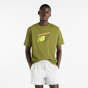 Koszulka męska New Balance MT61N1YVGEE – zielona