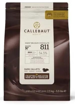 Czekolada deserowa 811 Callebaut 2500 g DATA 02.2028