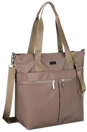 Torba damska miejska na ramię shopper bag pojemna Peterson
