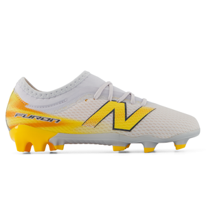 Korki dziecięce New Balance FURON TEAM JNR FG V9 YF3F96W – pomarańczowe