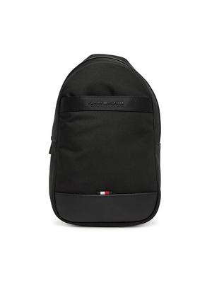 Tommy Hilfiger Plecak Th Nylon Travel Sling Bag AM0AM13572 Czarny