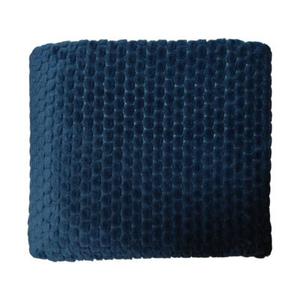 Koc honey 130 x 160 cm granatowy