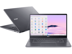 PRODUKT PO EKSPOZYCJI - Laptop ACER Chromebook Plus Google AI laptop CB515-2H-55JL FHD i5-1235U/8GB/512GB SSD/INT/ChromeOS Szary