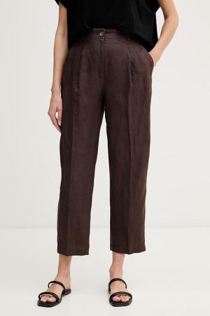 United Colors of Benetton spodnie damskie lniane