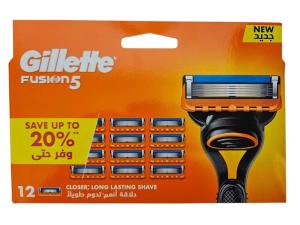 Wkłady do Maszynki Gillette Fusion 5 Ostrza 12 szt.