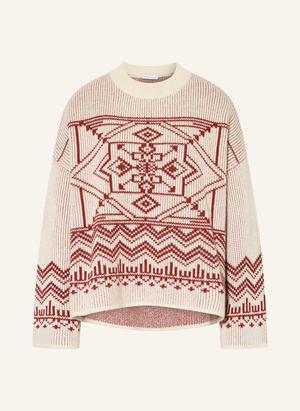 Mrs & Hugs Sweter Z Dodatkiem Kaszmiru rot
