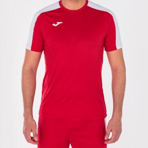 JOMA ACADEMY 101656.602 koszulka męska sportowa czerwona/biała (M)