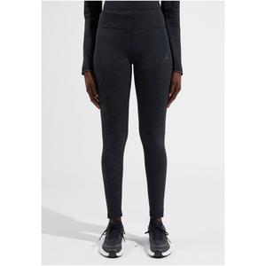 Legginsy damskie Odlo Tights ZEROWEIGHT PRINT REFLECTIVE czarne (​M)