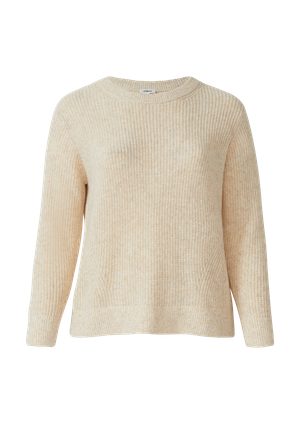 Sweter dzianinowy z mieszanki wełny