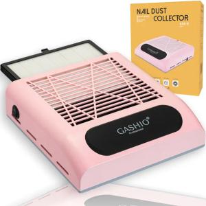 Pochłaniacz Pyłu Do Paznokci Manicure Bezworkowy Z Filtrem HEPA 80W Różowy