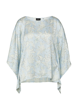 Zwiewna bluzka poncho