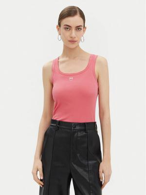 PINKO Top 100807 A2C1 Różowy Regular Fit