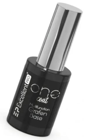 Baza Hybrydowa Baza Do Paznokci Excellent PRO One Coat Grafen Base 11g duża