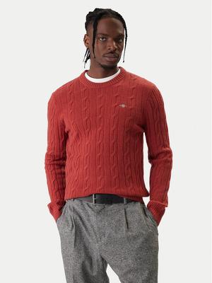 Gant Sweter 8050213 Czerwony Regular Fit
