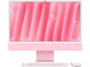 Komputer All-in-One APPLE iMac 24 Retina 4.5K M4 8C/16GB/256GB SSD/8C GPU/macOS Różowy MWUG3ZE/A