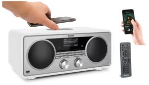 Radio Internetowe TechniSat DIGITRADIO 602 CD DAB+ FM Bluetooth 70W Biały