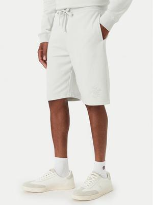 Beverly Hills Polo Club Szorty sportowe M6339B Szary jasny Regular Fit