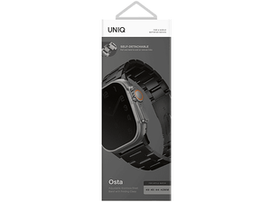 Pasek UNIQ Osta do Apple Watch 42/44/44/49mm Czarny UNIQ-49MM-OSTABLK