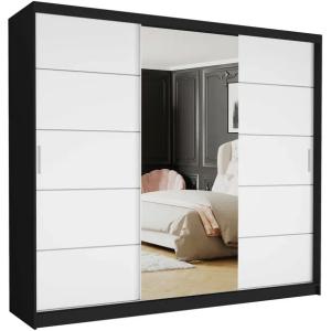 Szafa z drzwiami przesuwnymi Norvio I 250 cm z lustrem