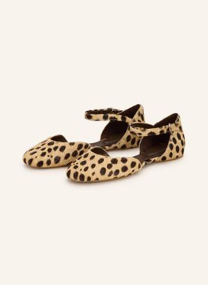 Jeffrey Campbell Baleriny Z Odkrytą Piętą Keoni-F beige