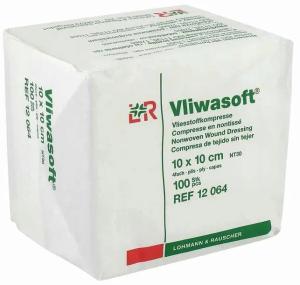 L&R - Vliwasoft 10 x10cm, 100szt. niejałowe 4w