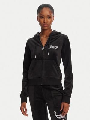 Juicy Couture Bluza Robertson JCBAS125805 Czarny Regular Fit