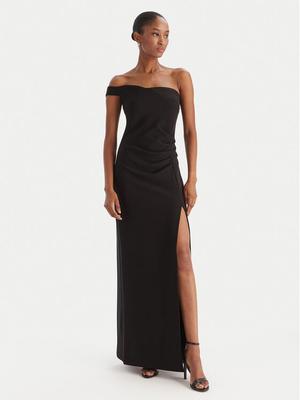 Eleh Sukienka wieczorowa EFW250217 Czarny Regular Fit